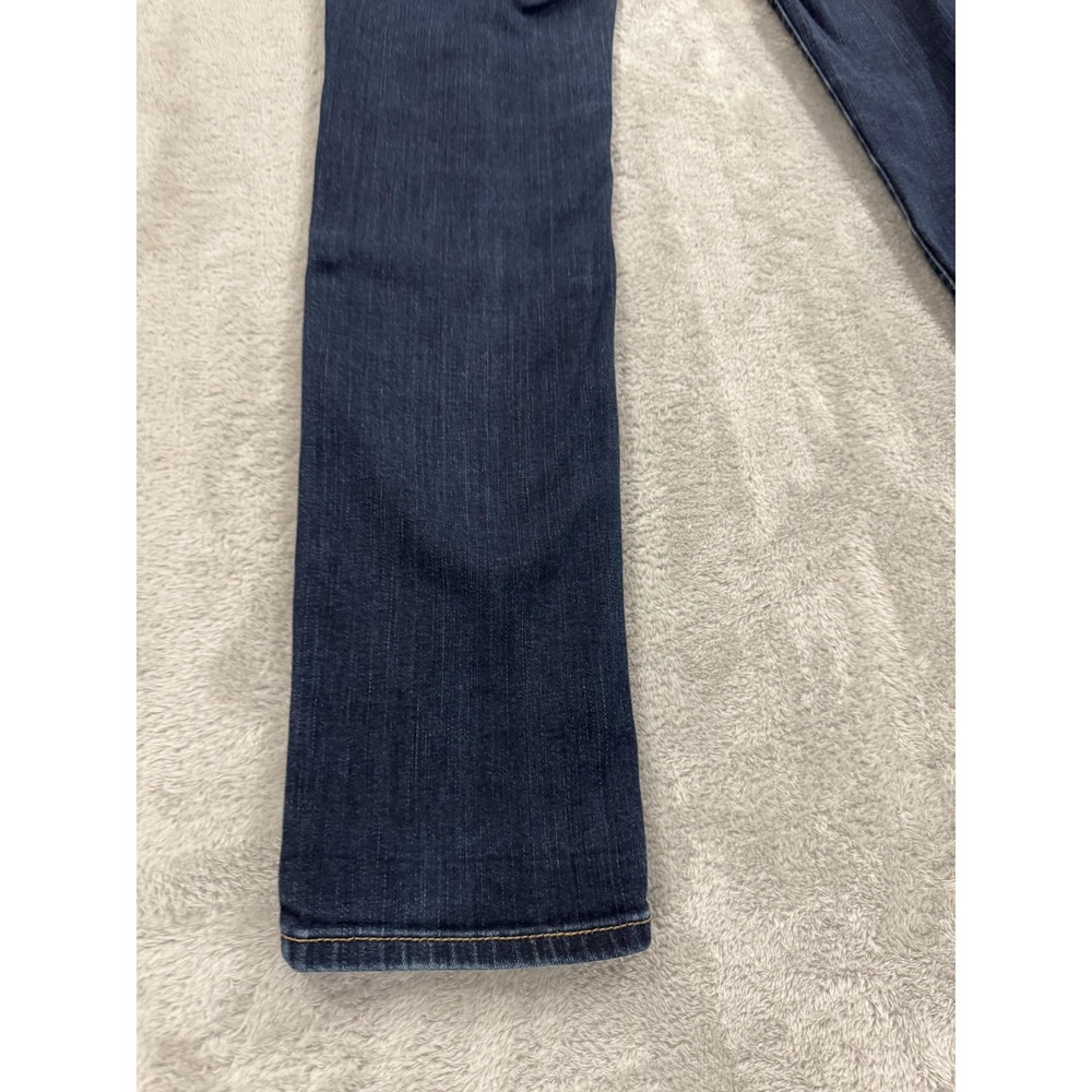 American Eagle Outfitters Jeans‎ Womens 8 Blue Skinny Viscose Stretch Whiskered - Picture 11 of 16